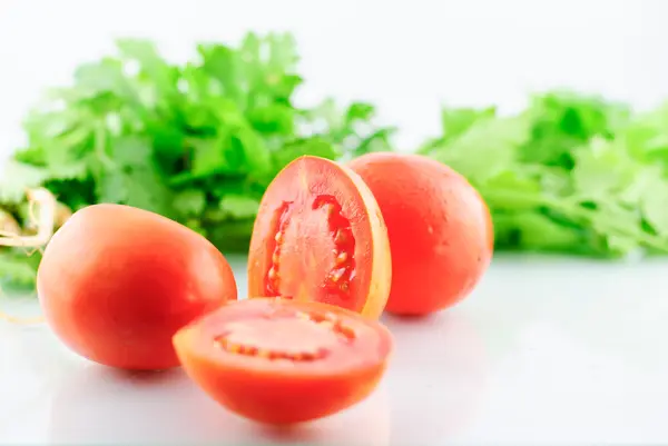 Fresh Ripe Tomatoes — Stock Photo, Image