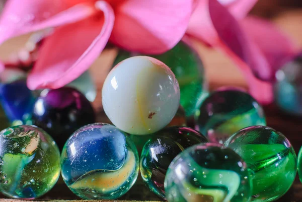 Group of marbles — Stock Photo, Image