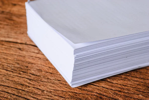 Stack of a4 size white paper sheet — Stock Photo, Image