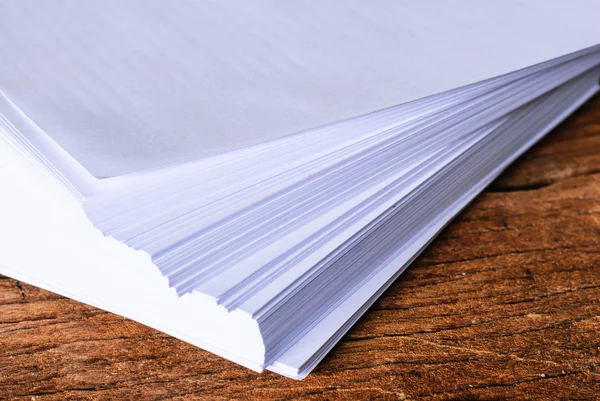 Stack of a4 size white paper sheet — Stock Photo, Image