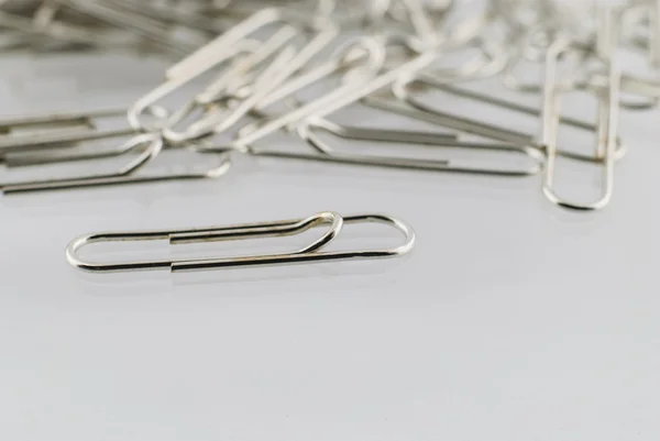Paper clip isolated — Stock Photo, Image