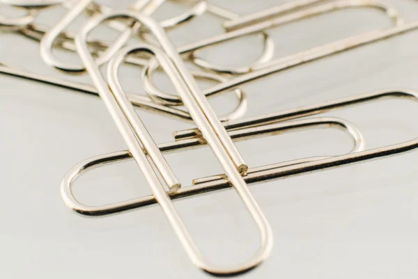 Paper clip isolated — Stock Photo, Image