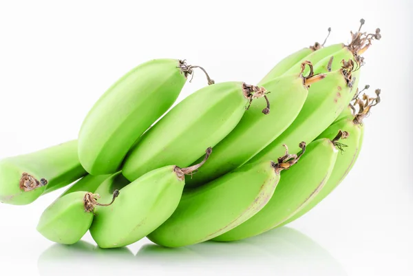 Banana verde — Fotografia de Stock