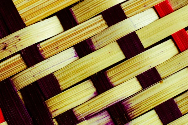 Estilo vintage tejido de bambú —  Fotos de Stock
