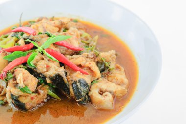  Baharatlı kızarmış heyecan yayın balığı