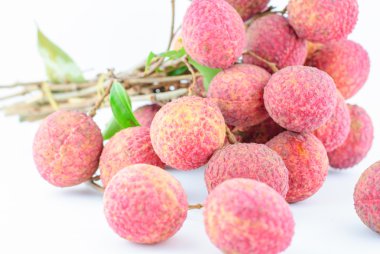 İzole kırmızı Çin meyve