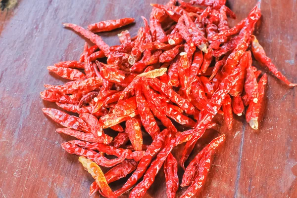 Suszone chilli — Zdjęcie stockowe
