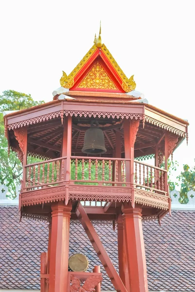 Tayland Tapınağı'nda çan kulesi — Stok fotoğraf