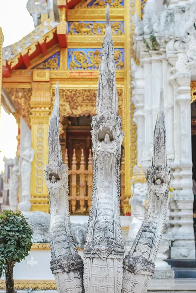 Many headed Naga statue — Stock Photo, Image