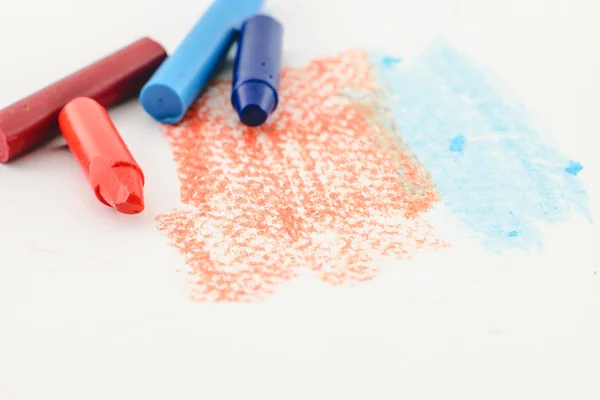 Crayones de colores — Foto de Stock