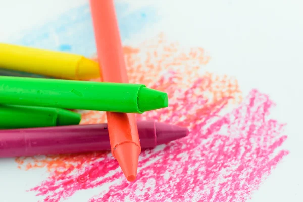 Crayones de colores — Foto de Stock
