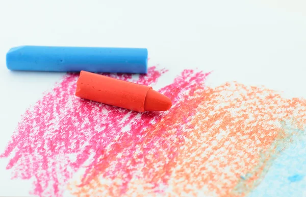 Colored crayons — Stock Photo, Image