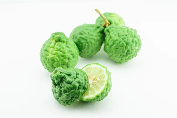 Kaffir Isolasi Lime — Stok Foto