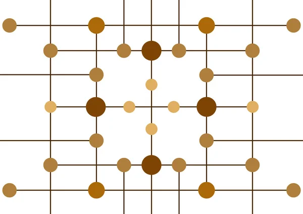 Abstrakcyjne Tło Geometryczną Konstrukcją — Wektor stockowy