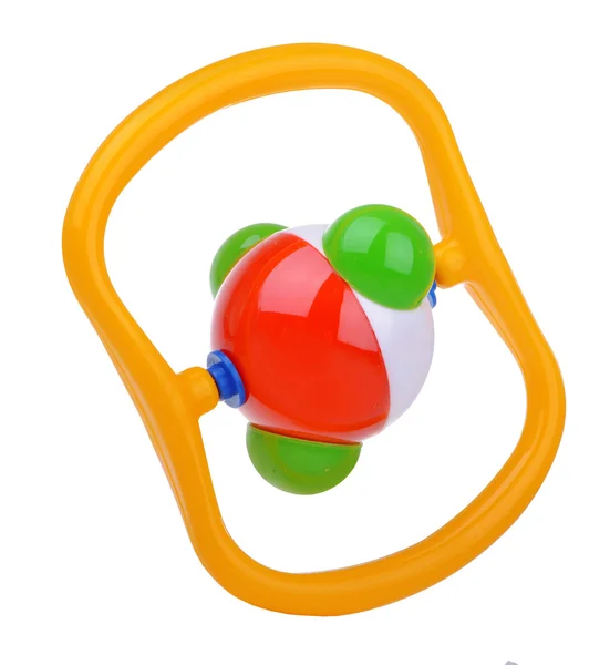 Colorful baby molecule rattle — Stock Photo, Image