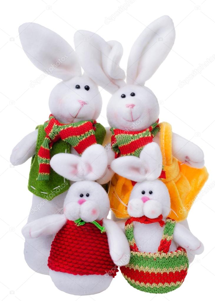 bunny family toys