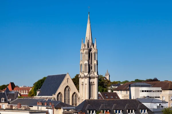 Die Kapelle Der Barmherzigkeit Hinter Der Stephans Kirche Von Caen — Stockfoto