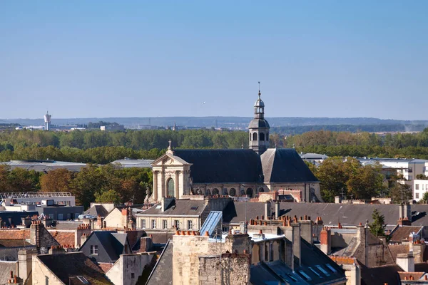 Kyrkan Notre Dame Gloriette Kyrka Den Gamla Stadskärnan Caen Som — Stockfoto