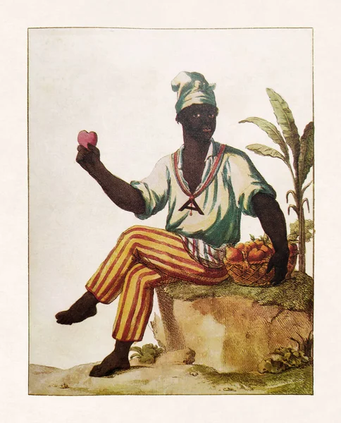 Moi Libre Alegorická Postava Zrušení Otroctví Koloniích Nakreslených Roce 1794 — Stock fotografie