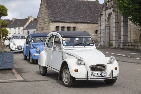 プレイヤー キリスト フランス 2021年7月4日 シトロエン2Cv フランス語 Deux Chevaux シトロエンによって製造された1948年に導入された経済車です — ストック写真