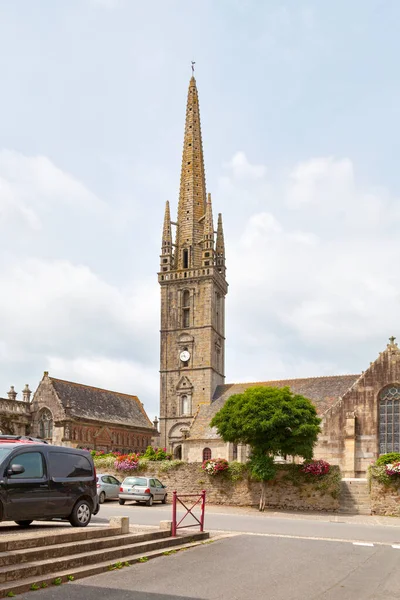 Sizun Frankrike Juli 2021 Kyrkan Saint Suliau Eglise Saint Suliau — Stockfoto