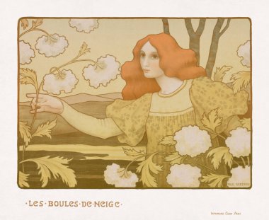 Fransız Sanat Nouveau sanatçısı Paul Berthon tarafından yaratılan 