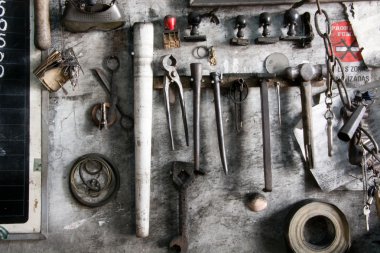 Çalışmak için çeşitli araçları