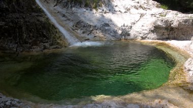 şelaleler saf Hırvat doğada