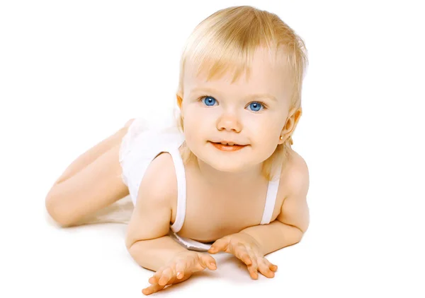 Retrato bonito menina se divertindo — Fotografia de Stock