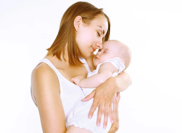 Mère et bébé endormi — Photo