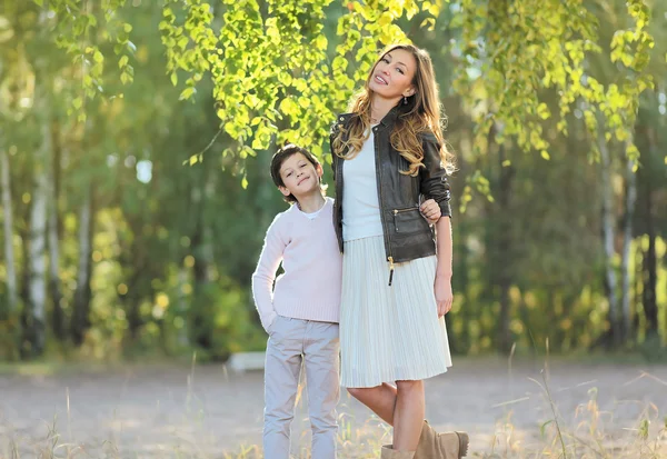 Mutter und Sohn — Stockfoto