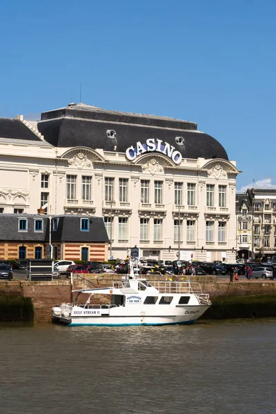 Deauville Frankrike Augusti 2021 Casinobyggnaden Deauville Normandie Frankrike — Stockfoto