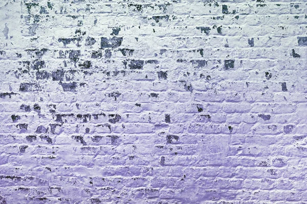 Tuğla Duvar Mavi Gradyan. İzole edilmiş Renkli Tuğla Malzeme Arkaplanı. Web Tasarım Elemanı.