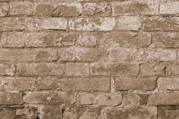 Textured Brick Wall Brown Color Creative Art Grunge Sepia Modern — Stock Photo, Image