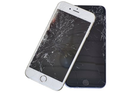 kırık akıllı telefon