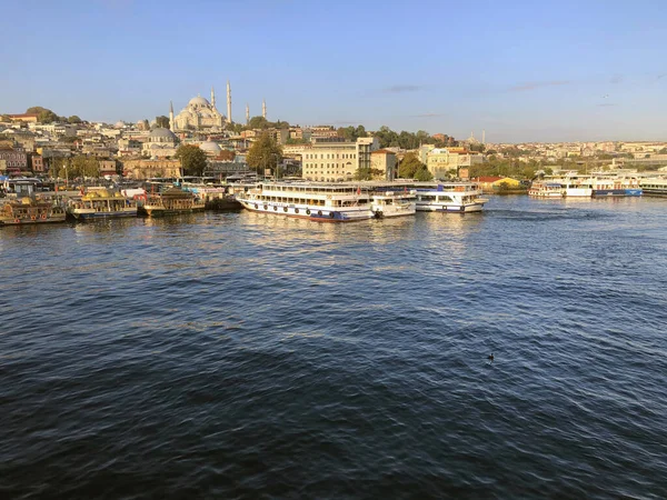 Turchia Paesaggio Costiero Bella Vista Sul Mare Istanbul Paesaggio Urbano — Foto Stock