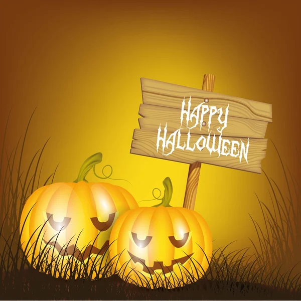 Feliz halloween fondo — Vector de stock