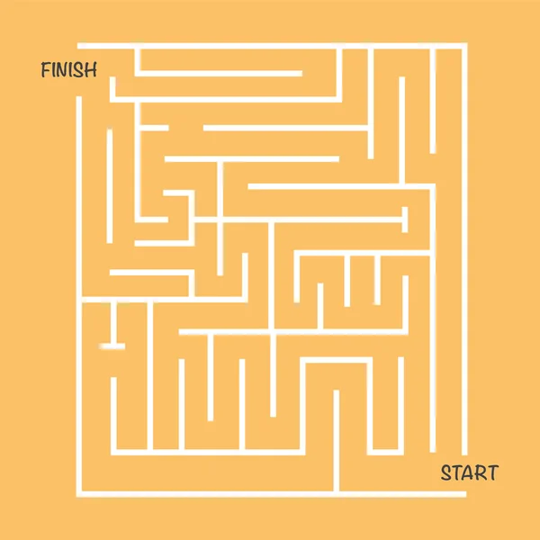 Labirent vektör çizimi