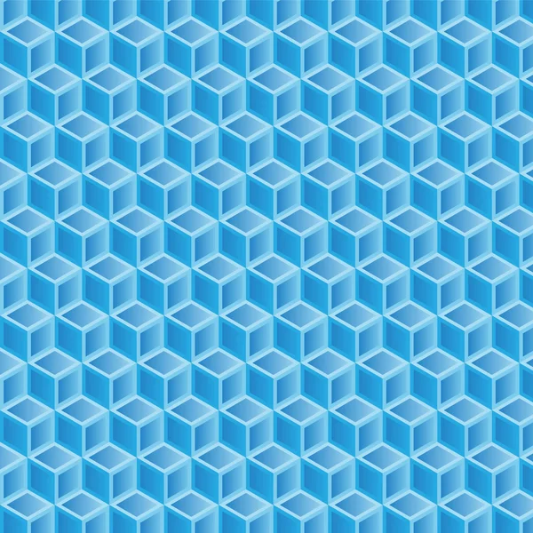 Blå lutning dubbel fylld geometriska mönster bakgrund — Stock vektor