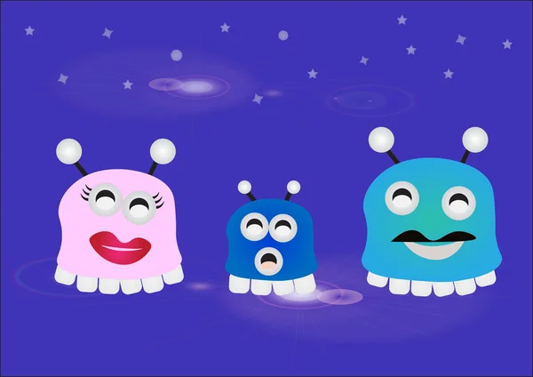 sevimli canavar aile