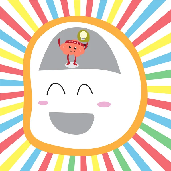 beyin ampul kafanın içinde