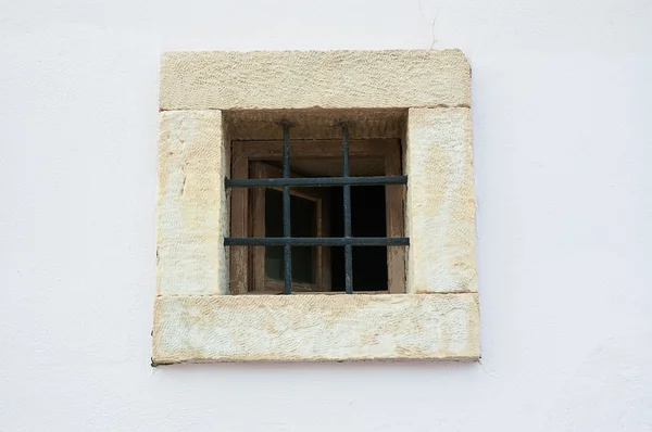 Old window on old wall — Stock Photo, Image