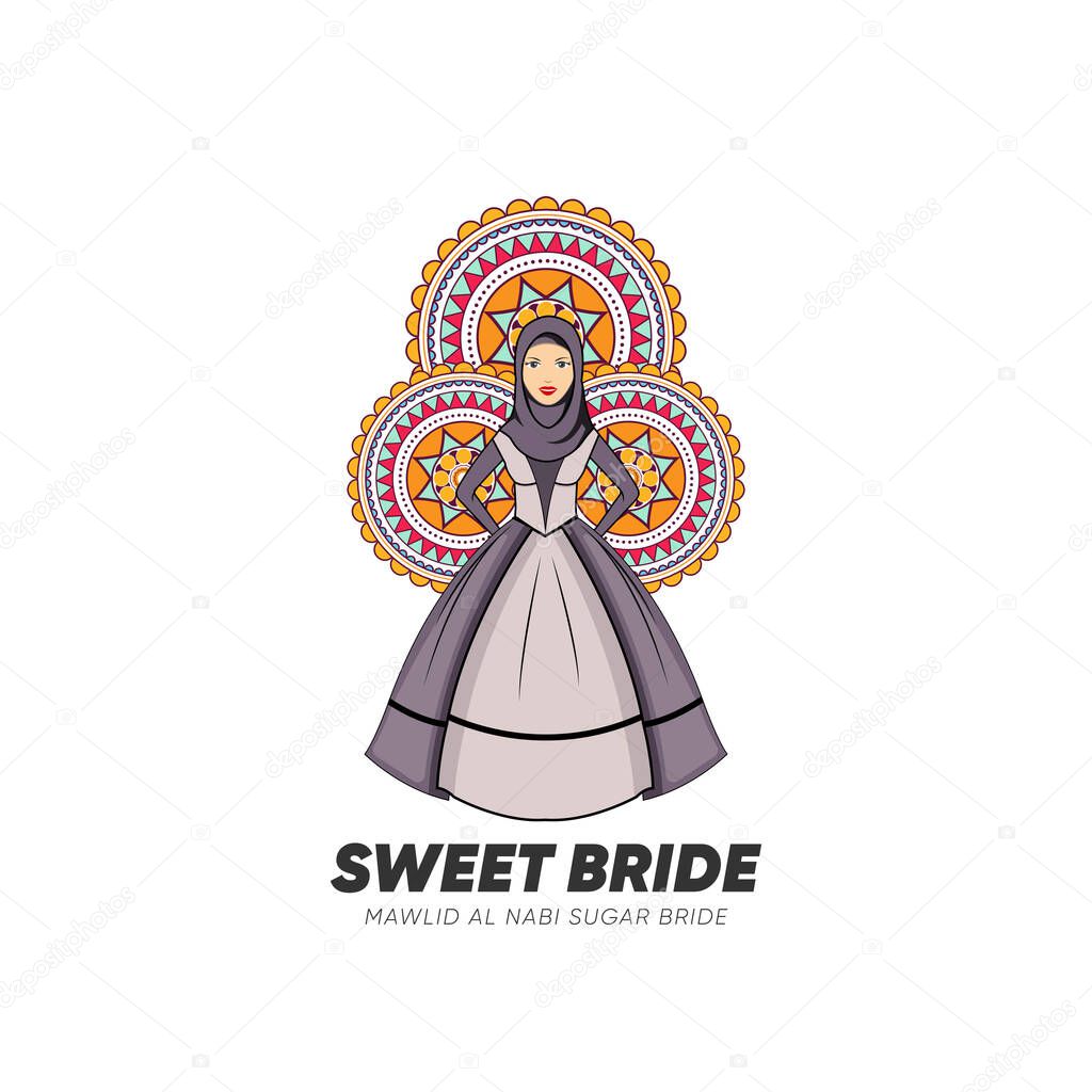 Al Mawlid Al Nabawi sugar Bride - Traditional Islamic celebration of the prophet Muhammed birthday
