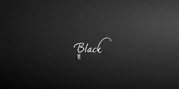 Black White Friday Prodejní Odznak Ručně Psanými Písmeny Kaligrafie Pro — Stockový vektor