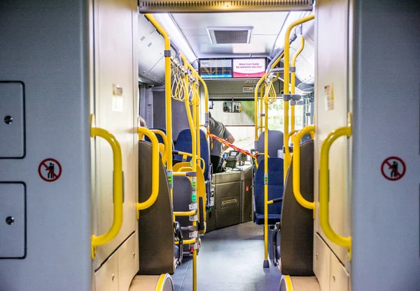Brt Трансфер Тестовый Автобус Севере Стокгольма Швеция — стоковое фото