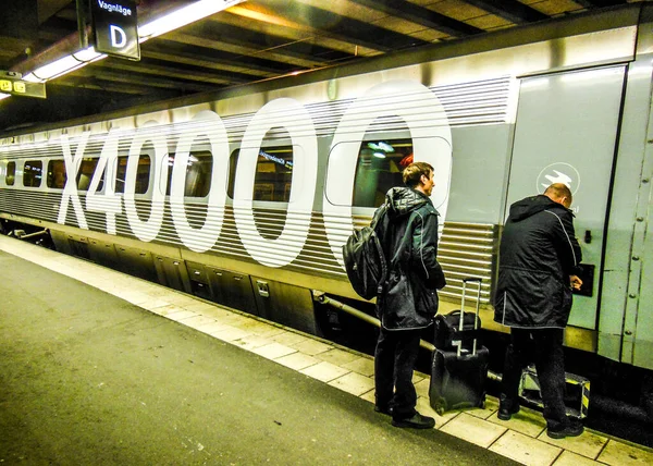 Stockholm, İsveç 'te yeni vardiya treninin personeli..