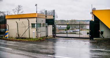 Stockholm, İsveç 'teki İran Büyükelçiliği.