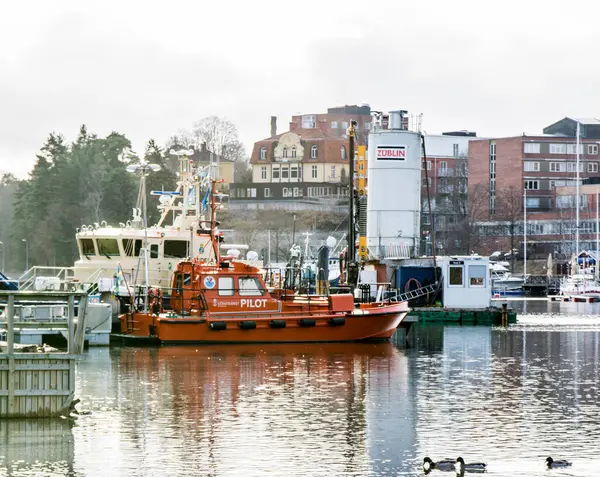 Пилотный Корабль Порту Содерталье Югу Стокгольма Швеция — стоковое фото