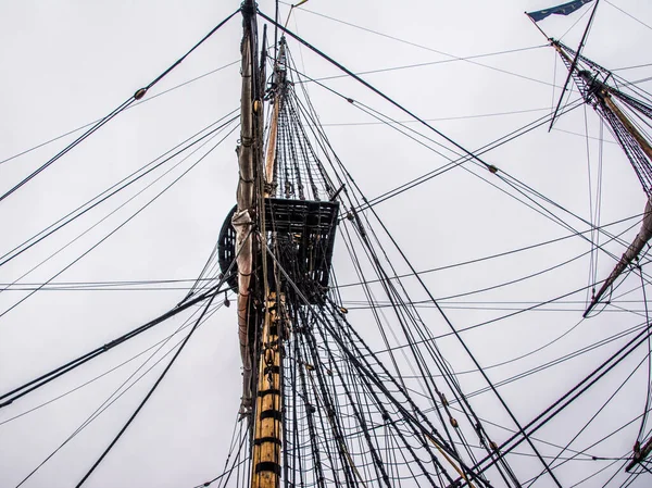 Sailingship Goetheborg Dock Stockholm Sweden Departure Asia — Stock Photo, Image