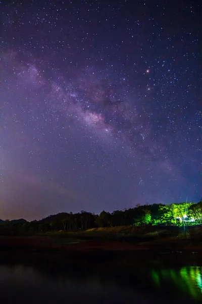 Milky way on the sky — Stock Photo, Image